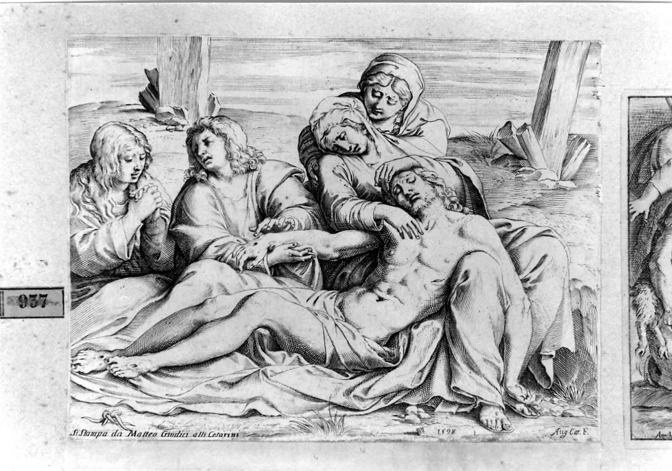 Compianto sul Cristo morto - Collezione Remondini. Bassano del Grappa. Vicenza